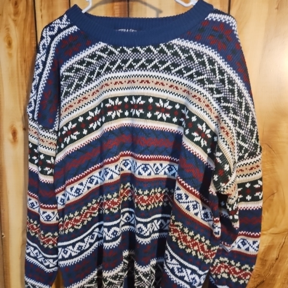 Sutter and Grant Men's Sweater, Cotton, 3XL